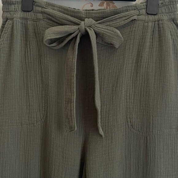 Saturday Sunday Anthropologie Women Wide Leg Pants Size M Goblincore Lounge Boho - Picture 4 of 11